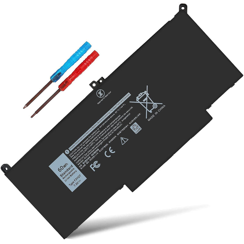 F3Ygt Battery 7480 7490 Dm3Wc 60Wh 7.6V For Dell Latitude E7280 E7380 E7480, L