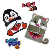 48Pcs Valentines Day Cards For Kids, Valentine’S Greeting Cards Candy Holder Gifts For Classroom With Cute Animals’ Designs, Valentine Day Party Favor For School