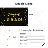 Graduation Advice Cards 2025 Graduation Party Supplies Party Favors For Guests Advice For The Graduate 50 Pack