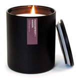 Passionfruit & Ginger Scented Candle - 75 Hour Burn - Luxury Non Toxic Soy Wax Candles - Long Lasting Black Tumbler Jar Candle For Home - 10.2Oz