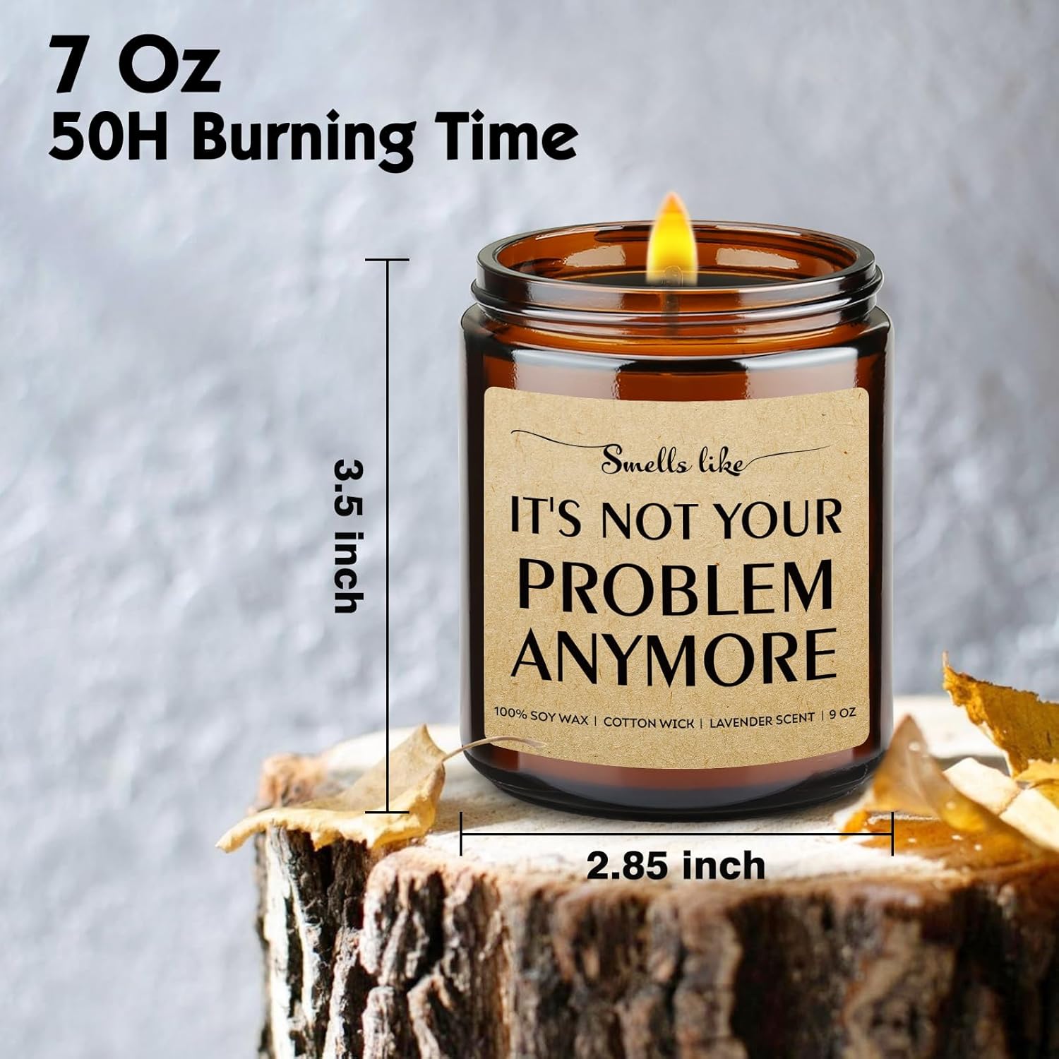 Smells Like Its Not Your Problem - Retirement Gifts For Women & Men: Happy Retirement, Going Away & Farewell Gifts For Coworker, Girlfriend, Wife, Boss, Sister, Mom