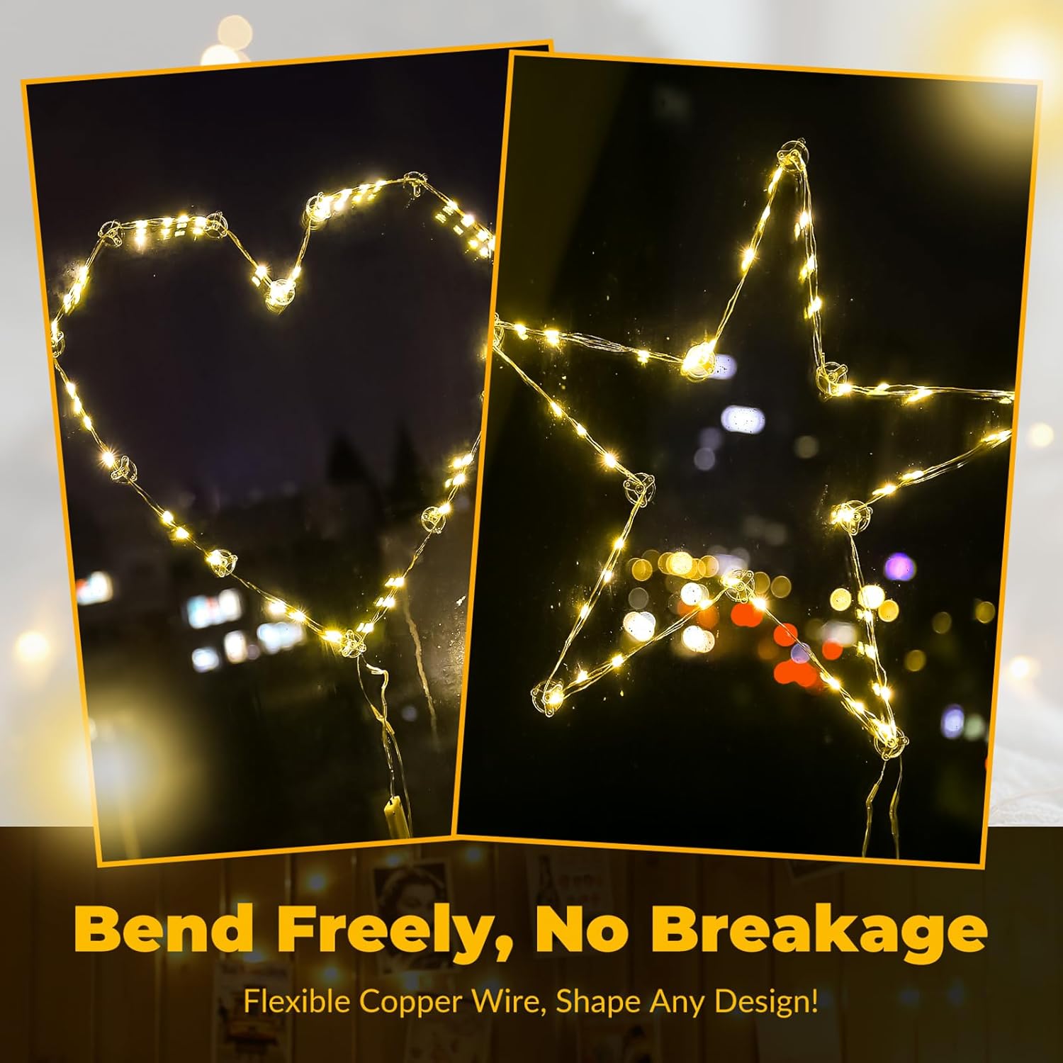 30 Pack Fairy Lights Battery Operated Warm White,7Ft 20Led Mini String Light, Waterproof Twinkle Light Silver Copper Wir