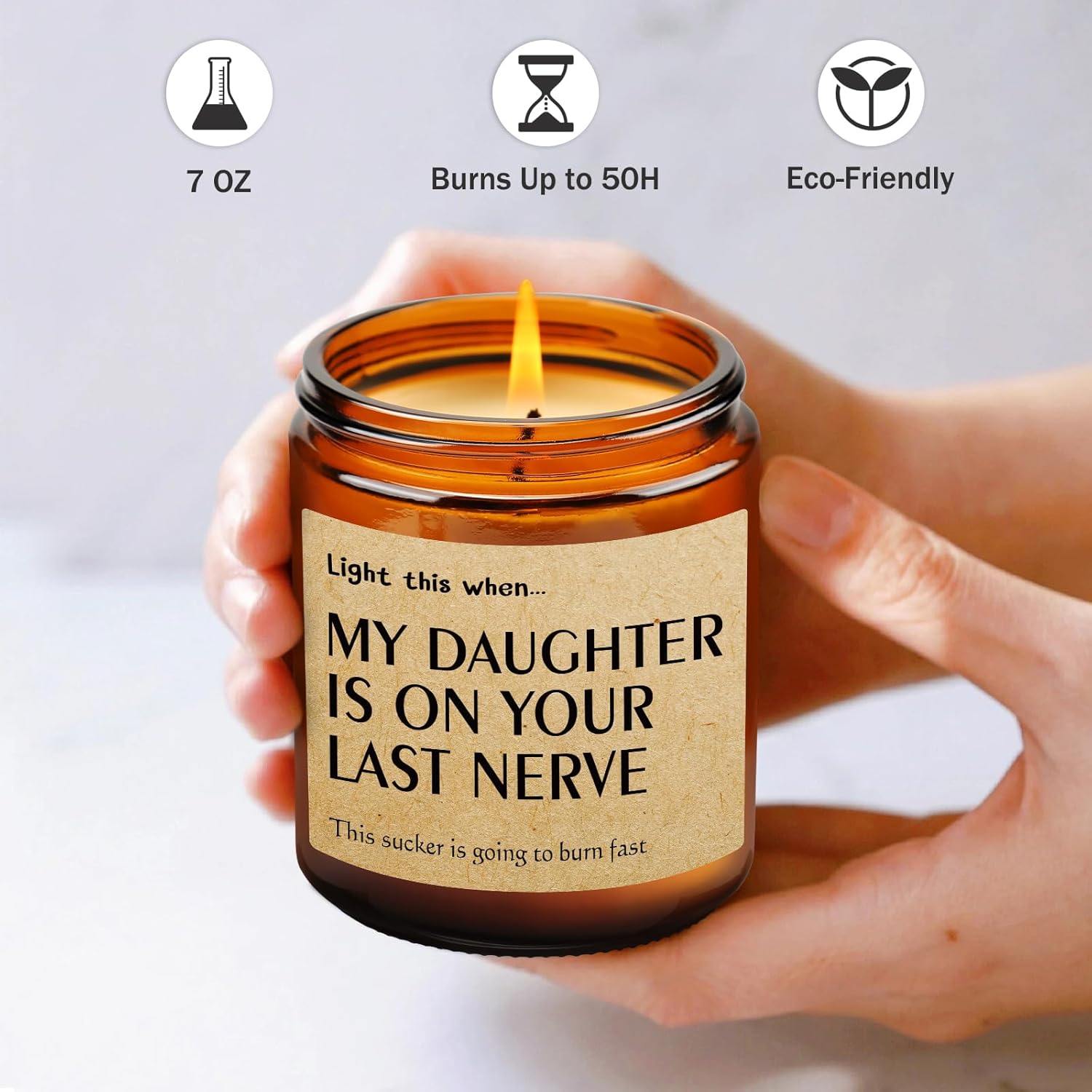 Wedding Gifts For Son In Law, Birthday Gifts, Wife Valentine'S Day Gifts From Husband, Pregnancy Gifts For Grandparents Day Gifts, Gifts For Boyfriend, Husband - Scented Candle