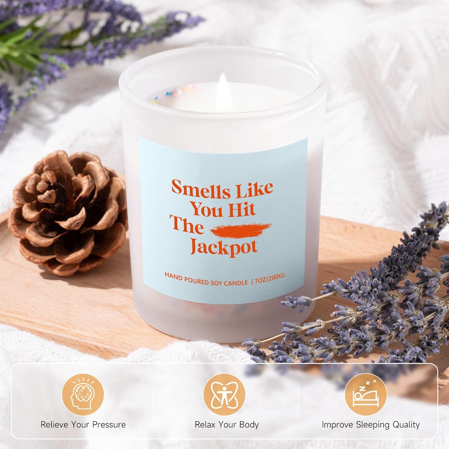 Funny Bridal Shower Gifts For Bride, Bride Gifts, Engagement Candle, Funny Candles, Lavender Scented Wedding Candle, Bachelorette Party, Wedding Gift For Newly Engaged, Engagement Gift For Couples