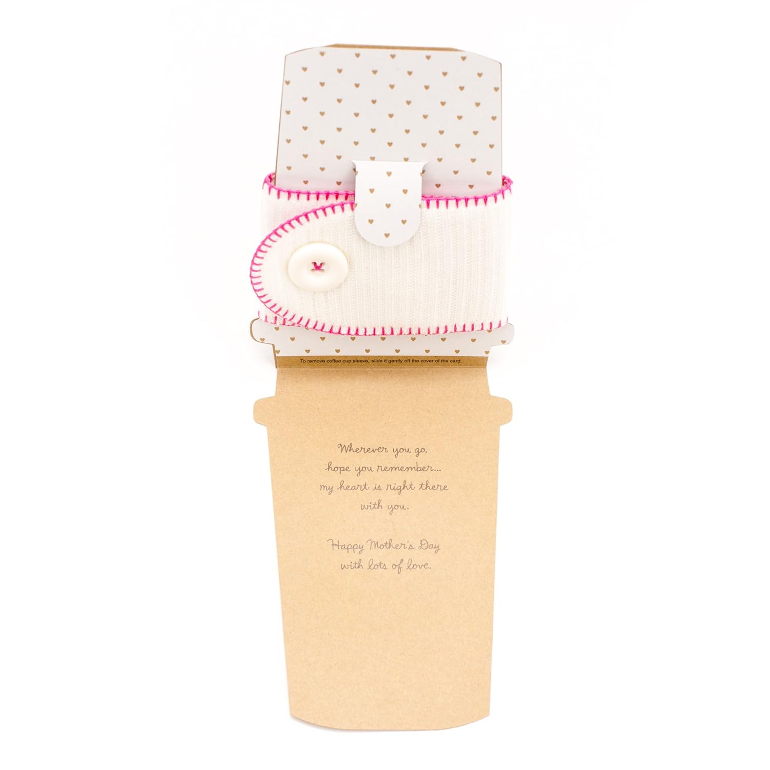 Hallmark Signature Mother's Day Card (Removable Coffee Cup Sleeve) (0799MBC8595)