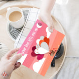 Your Love Lifts Me Up – Happy Valentine'S Day Greeting Cards And Envelopes, Beautiful And Romantic Valentines Love Hearts Greetings For Wife, Husband, Boyfriend, Girlfriend | 4.25 X 5.5 | 10 Per Pack