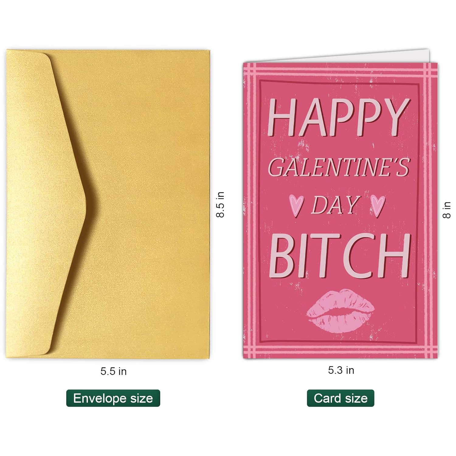 Funny Galentines Day Card For Her, Happy Galentine'S Day Card For Bestie Sister, Galentines Day Gift For Women Lady Girl, Best Friend Galentine'S Day Card