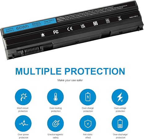 Dell T54FJ M5Y0X Laptop Battery Latitude E6420 E6520 E6530 E5420 E5520
