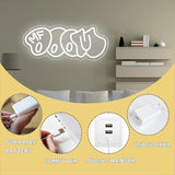 MF DOOM Neon Sign USB Dimmable LED Hip Hop Wall Light for Bedroom Studio Music Room Decor