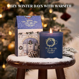 Christmas Holiday Candle - The Magic Of Christmas Scent, 8.1Oz Soy Wax, Ideal Winter Home Decor Gift For Women And Men