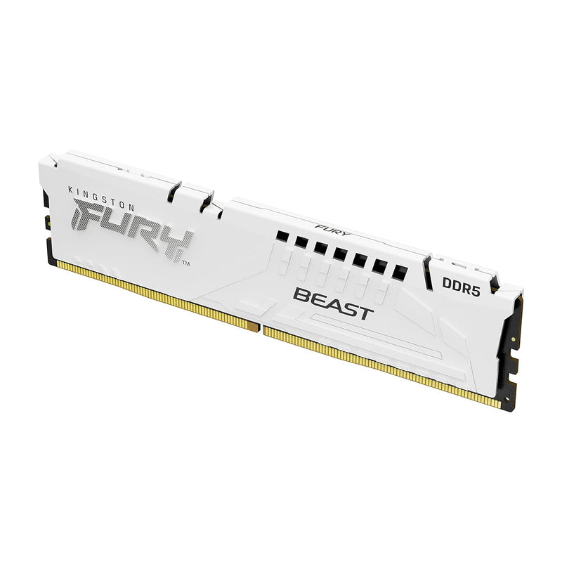 Beast White 16Gb 5200Mt/S Cl40 Ddr5 Xmp Dimm | Overclocking | Plug N Play | In