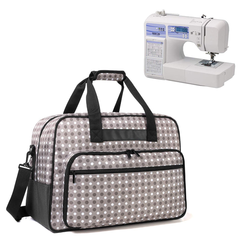 Sewing Machine Tote Bag, Universal Portable Carrying Case With Anti-Slip Padde