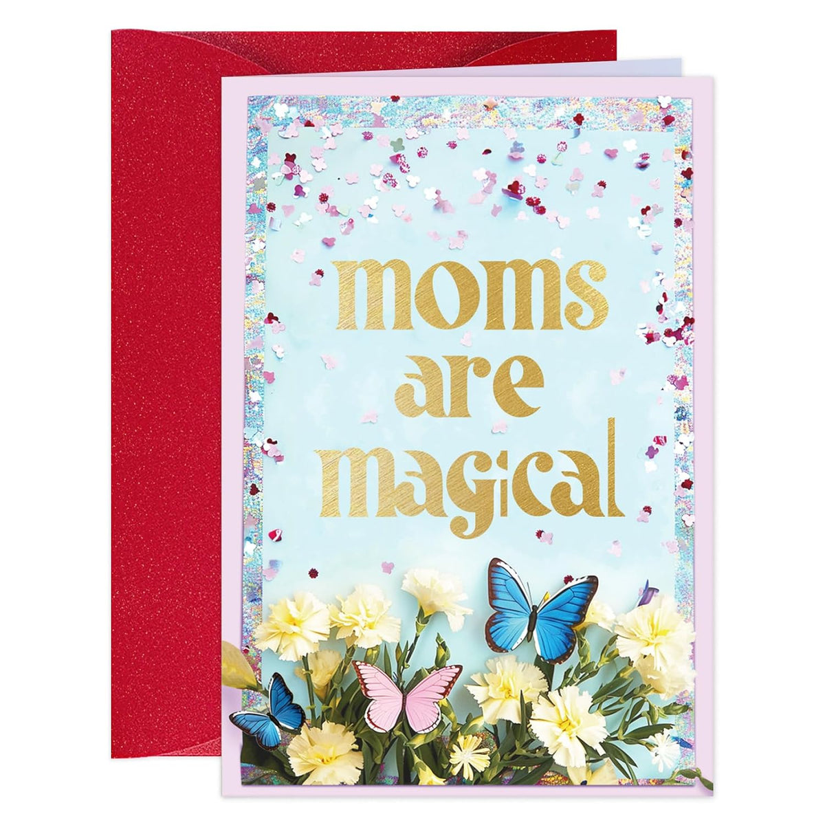 Mothers Day Card Gifts - Makes A Great Mothers Day Gift For Mom,Grandma, Sister, Wife Or Other Important Woman In Your Life - Moms Are Magical