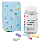 (50+) Pre-Written Love Letters Long Distance Relationships Gifts, Valentine'S Day Gift For Her, Capsules Messages In A Bottle, Engaged Gifts For Couples (Long Distance Messages)