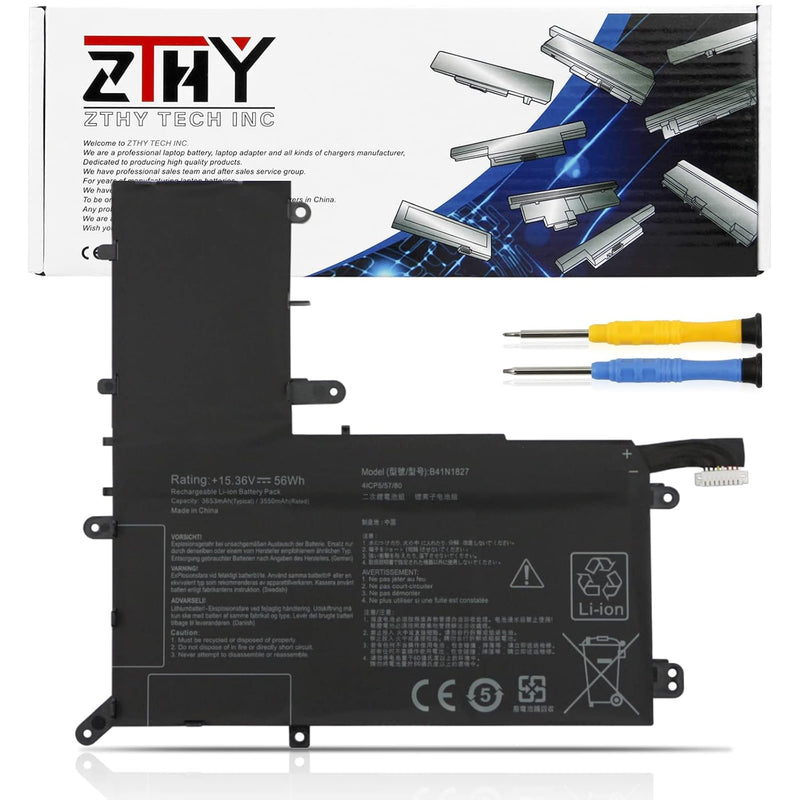 B41N1827 Laptop Battery Replacement For Asus Zenbook Flip 15 Ux562 Ux562Fa Ux5