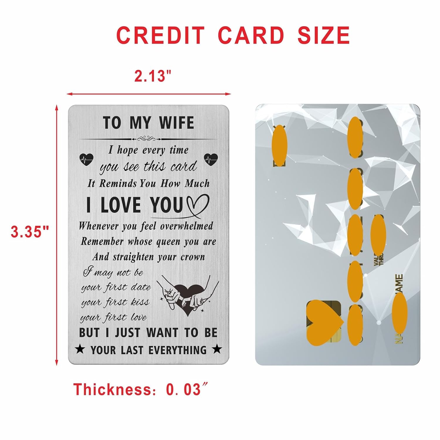 Wife Valentines Day Card From Husband, Romantic Wife Birthday Anniversary Sweetest Day Mother'S Day Easter Gifts