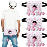 4 Sets Shower Shaking Swing Balls Game Set Included 4 Shake Box And 4 Belts With 80 Balls Funny Activities Shower Party Games For Family Outdoors Indoors(Pink,Elephant)