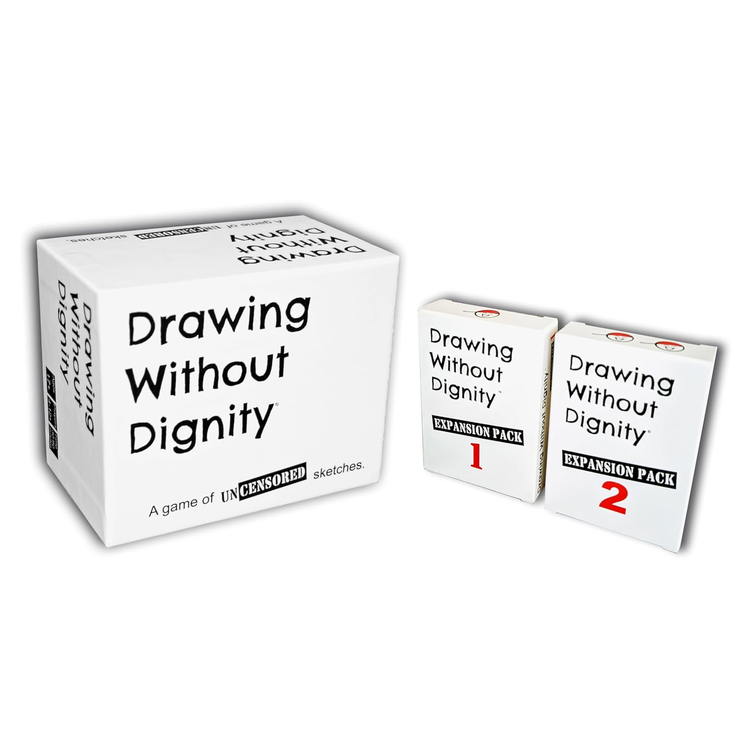 Complete Set: The Hit Pictionary-Style Mature Drawing Game Plus All Expansion Packs