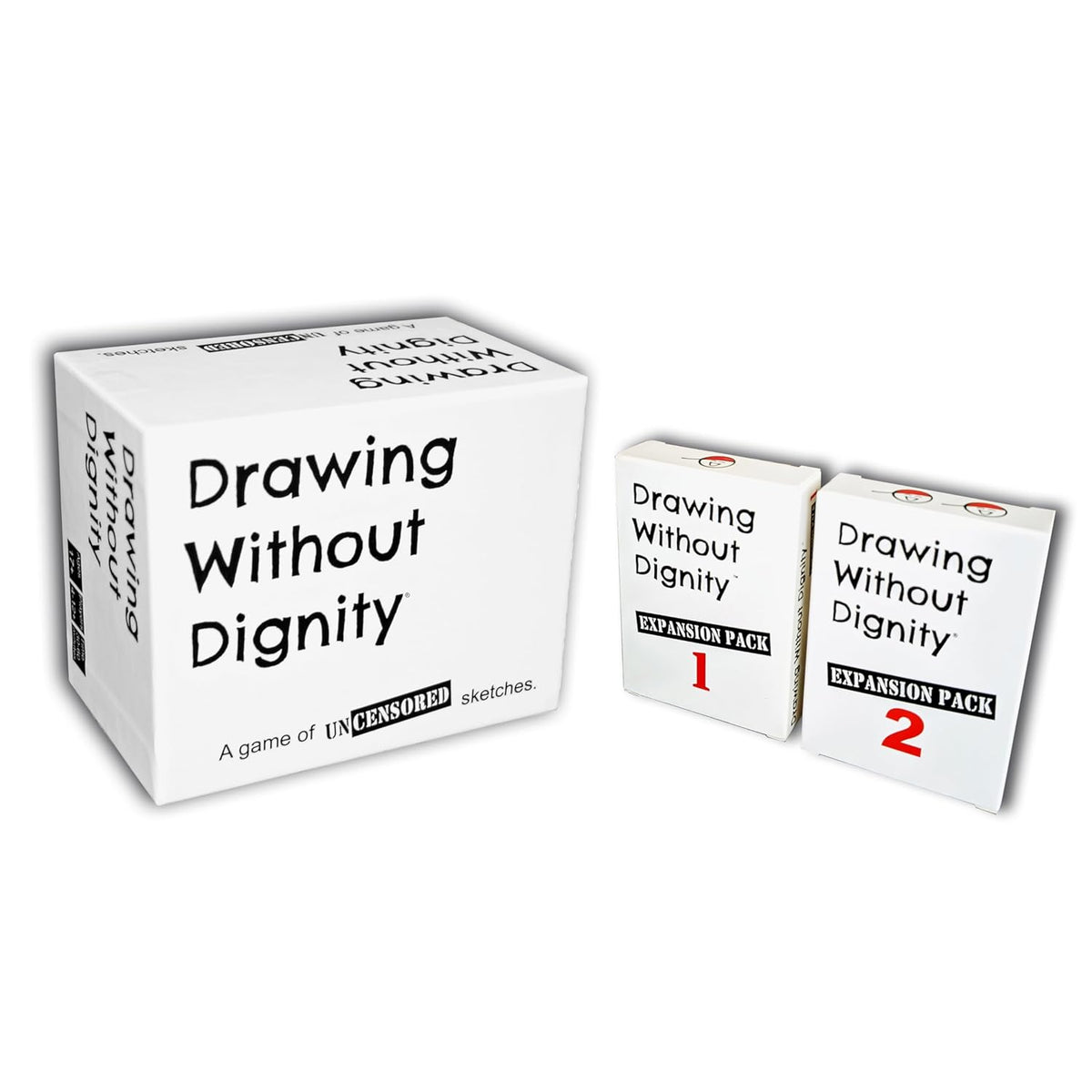 Complete Set: The Hit Pictionary-Style Mature Drawing Game Plus All Expansion Packs