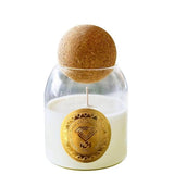 Scented Soy Wax Candle For Home Decor, 18 Oz Jar With Ball Cork Lid (White Peach Oolong)