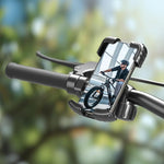 Bike Phone Holder, 360° Adjustable Motorcycle Mount for 5.1" - 6.8" Phones