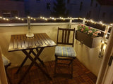 33FT 100 LED Plug In Fairy Lights Warm White Copper Wire String Lights Waterproof Indoor Outdoor for Bedroom Patio Garden Balcony Craft Decor