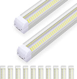 8FT 120W LED Shop Light 6000K 6500K High Efficiency Fixture for Garage Warehouse Workshop Office