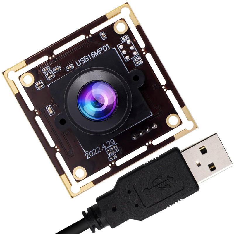 16Mp Usb Camera Module With 180 Degree Fisheye Lens Super Hd 4608X 3456 Imx298