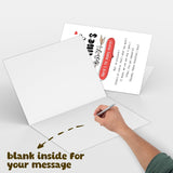 Funny First Valentines Day Card For Him Her, Sarcastic 1St Valentine Card For Husband Wife, Happy Valentines Day Card For Boyfriend Girlfriend, It'S Our First Valentines Day