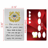 Coast Guard Card For Men, Gift For Coastguard Coast Gurad Birthday Christmas Graduation Veteran Day Thank You Card