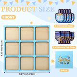 Hanukkah Tic Tac Toe Game Wooden Jewish Board Game With 5 Menorah And 5 Candlestick Hanukkah Gifts For Family Jewish Classroom Prizes Educational Party Favors Festival Of Lights