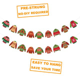 Ugly Sweater Banner Christmas Ugly Sweater Party Decorations, It'S About To Get Ugly Party Decor Indoor Outdoor Xmas Winter Holiday Party Decoration Supplies