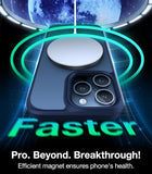 Magnetic Shockproof iPhone 15 Pro Case Protective Translucent Slim MagSafe Compatible Guardian Cover