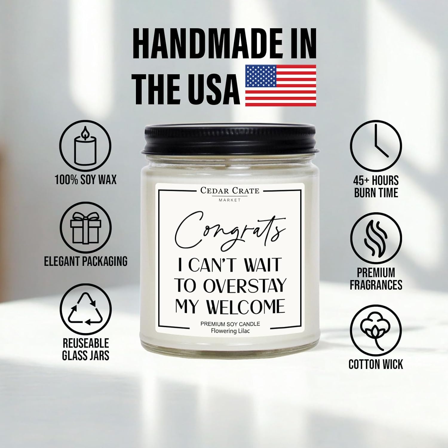 House Warming Gift Ideas For New Home 2025 - Funny Housewarming Candle, New Apartment Decor, Neighbor Present For Women, Men, Friends, Couple, Unique, Birthday, Scented 100% Soy Wax, Made In Usa