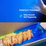 Silicone Mold Making Kit, Liquid Silicone For Molds Making 30A Sapphire Blue, High Strength Silicon Rubber 4.4 Lbs, 1:1 By Volume Ideal For Mold Casting Of Resin/Jewelry/Candle/Concrete/Plaster