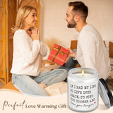 Valentines Day Gifts For Her Him, Romantic Gift For Girlfriend - Vanilla Scented Candle, Anniversary Wedding Presents, Birthday Gift For Girlfriend Boyfriend, Valentines Gifts For Wife Husband Couples