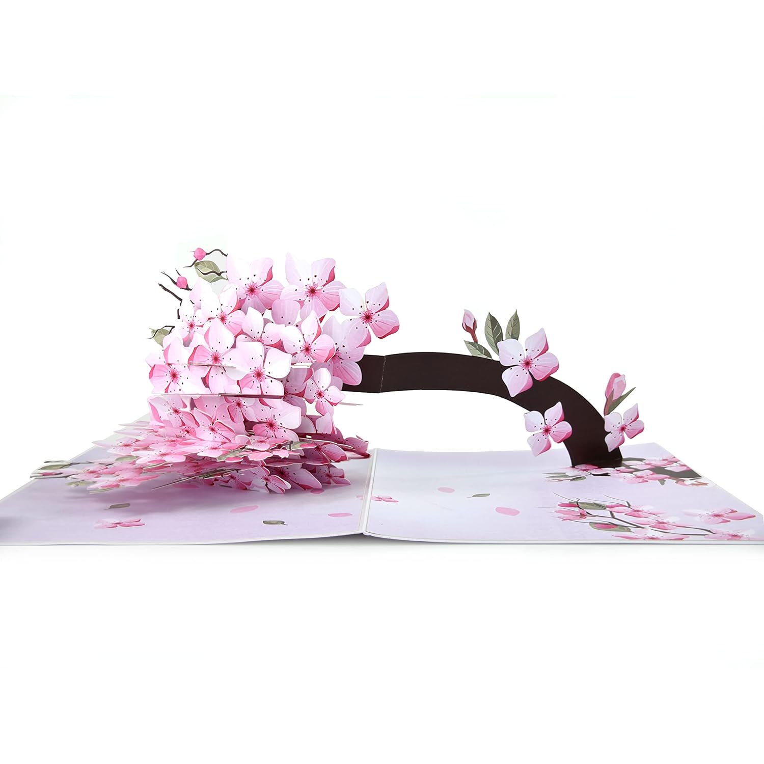 Cherry Blossom Pop-Up Birthday Card, Mothers Day Card, Get-Well Card, Anniversary Card, Valentines Day Card, All Occasions