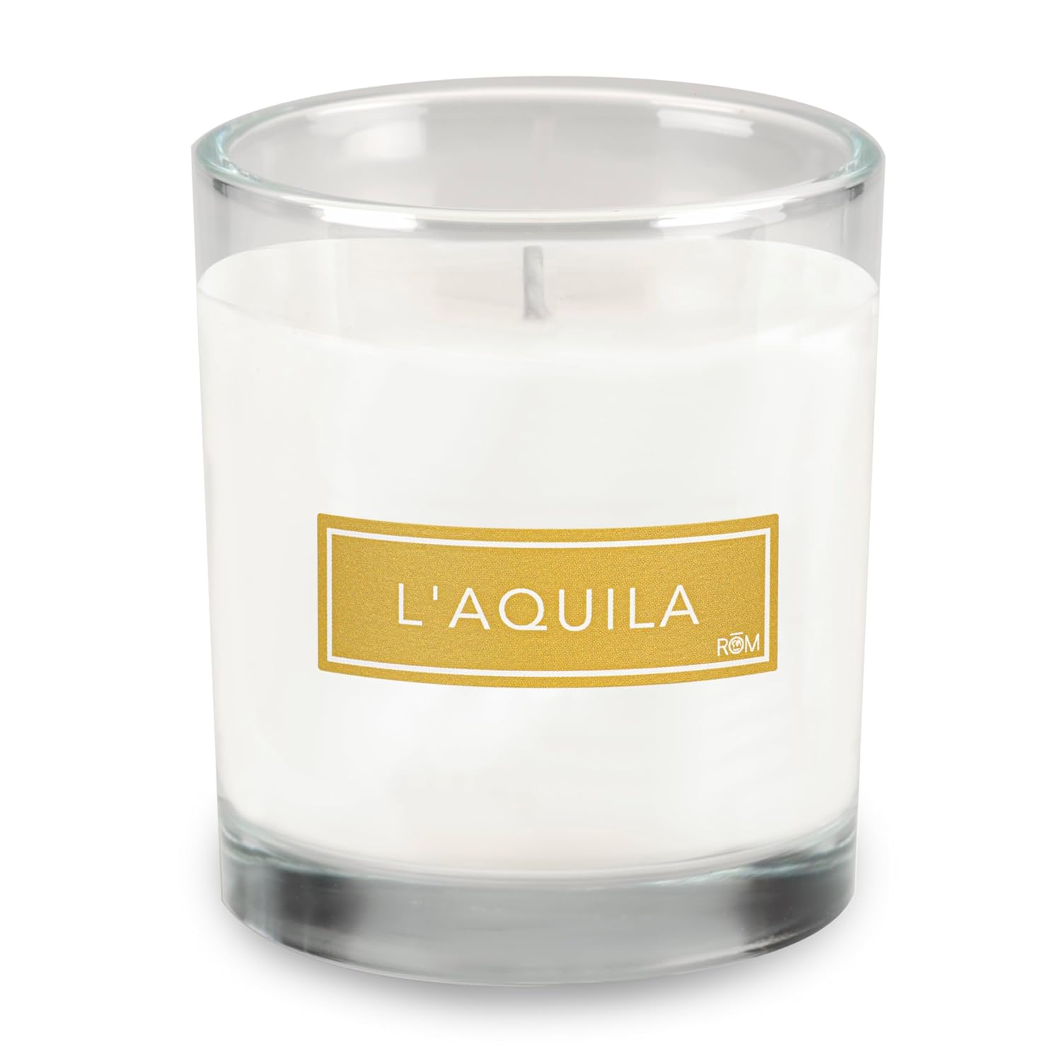 L’Aquila Luxury Scented Candles, Natural Plant Based Wax With Bergamot And Fig Notes, Long Lasting 60 Hours Burn Time, 9Oz Glass Jar Candles For Home, Relaxation & Gifts