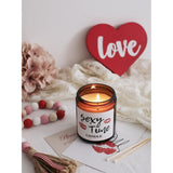 Valentines Candle For Women,Him,Anniversary Candles,Sexy Time Candle Gifts,Fireside &Teakwood Scented Candles,Birthday Valentine'S Day Gift For Men,Boyfriend,Husband,Couple