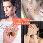 Resin Molds For Jewelry, 678Pcs Earring Making Kit With 28Pcs Epoxy Molds And 650Pcs Earring Hooks, Jump Rings For Pendants, Resin Crafts, Diy Earring