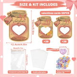 Valentines Day Cards For School,56 Pcs Valentines Day Cards,Unique Valentines Gifts,Funny Valentines Exchange Cards Gifts School Classroom Prize Party Favors