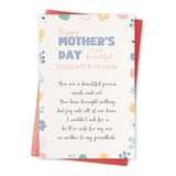 Funny Poem Mother'S Day Card For Daughter-In-Law, Romantic Mother'S Day Card From Mother In Law, Happy Mother'S Day To My Beautiful Daughter In Law