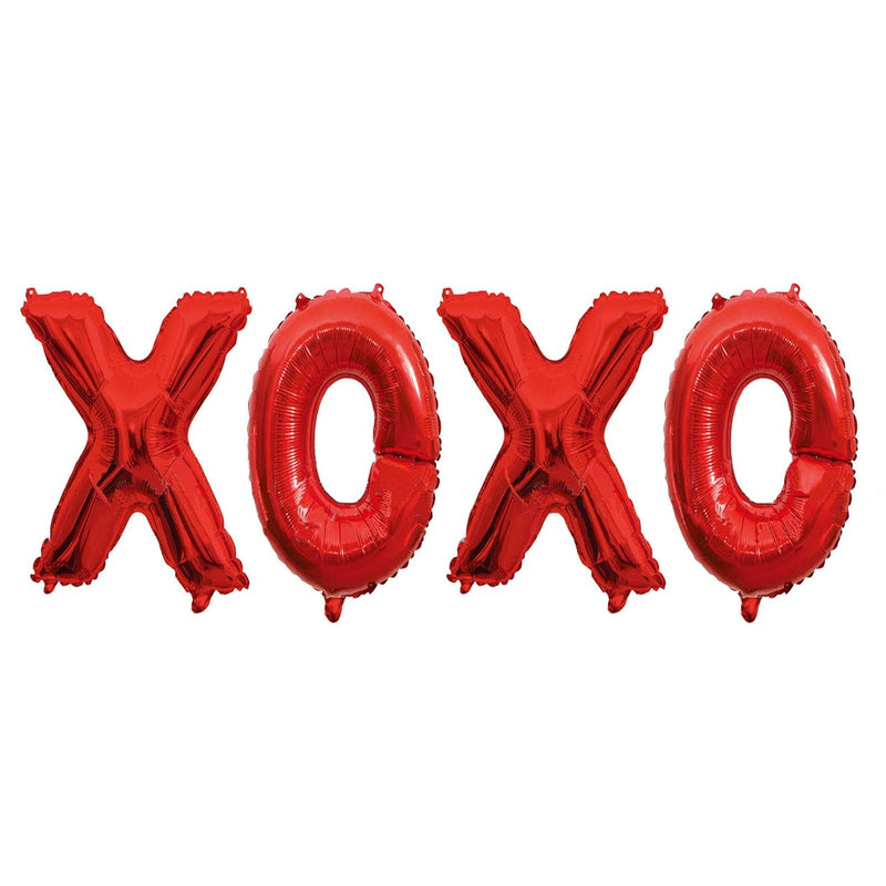 Xoxo Balloons | Valentine Letters Mylar Foil Balloons - Bachelorette P