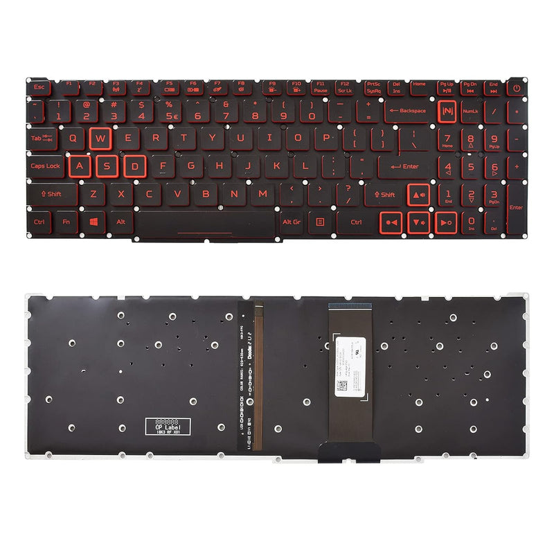 Replacement Keyboard With Backlit Compatible With Acer Predator Helios 300 Ph3