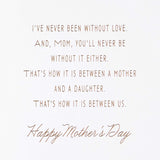 Hallmark Mother's Day Card from Daughter (Thanks for Being There)
