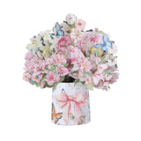 Greeting Card Pop Up, 11 Inch Life Sized Forever Flower Bouquet 3D Pop Up Birthday Gifts For Women Wife Mom Daughter Sister Aunt Grandmother, Anniversary Card, With Envelope