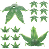 120Pcs Artificial Flower Calyxes Plastic Sepals Base For Diy Artificial Flowers Craft Supplies Lightweight Flower Receptacles For Home Decor And Floral Arrangements