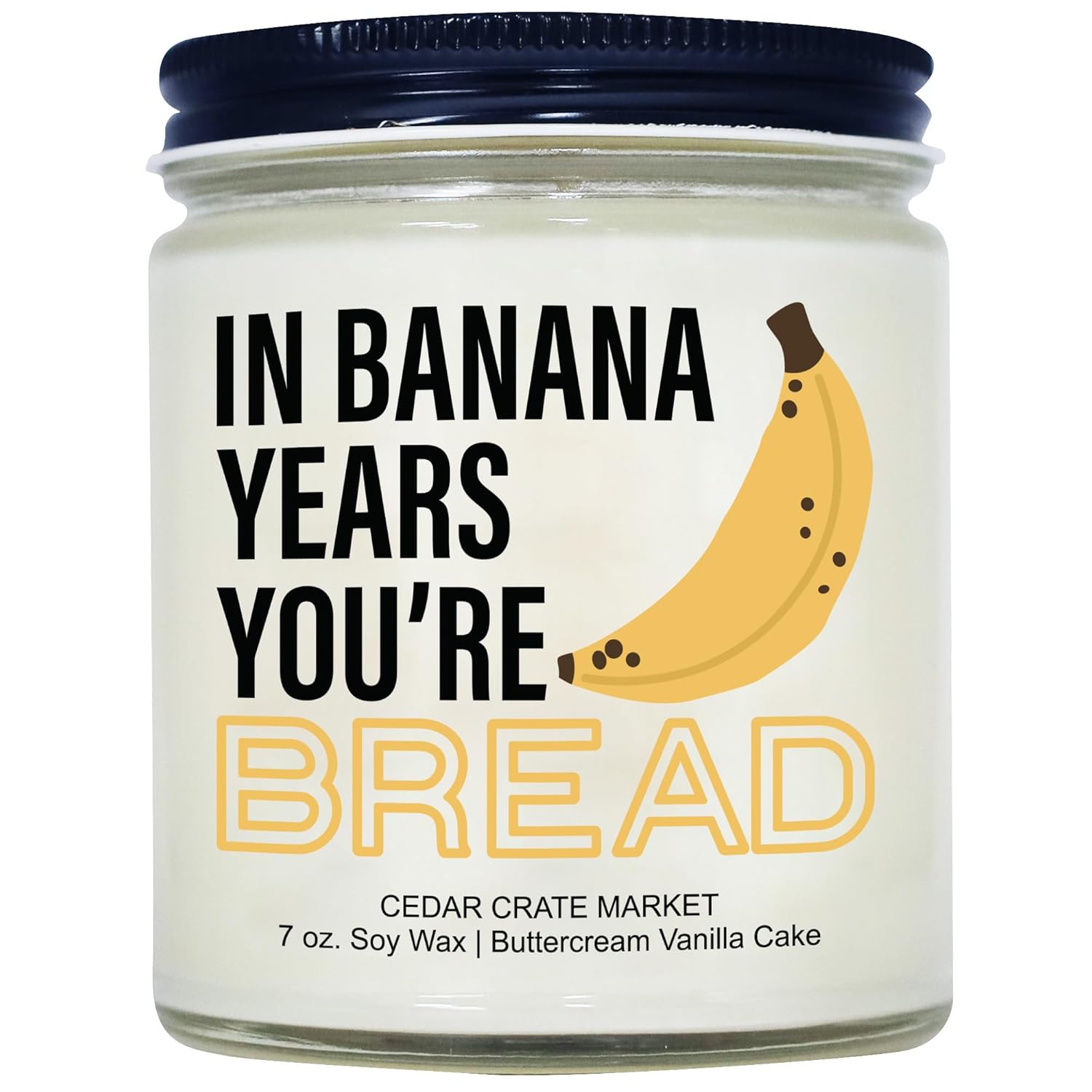 - Birthday Gifts For Women | In Banana Years You'Re Bread | Birthday Candles Gift Idea For Women | Funny Present Ideas For Friends | 100% Soy Wax | Made In Usa