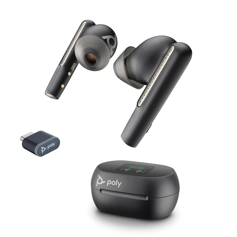 Poly Voyager Free 60+ UC True Wireless Earbuds (Plantronics) – Noise-Canceling