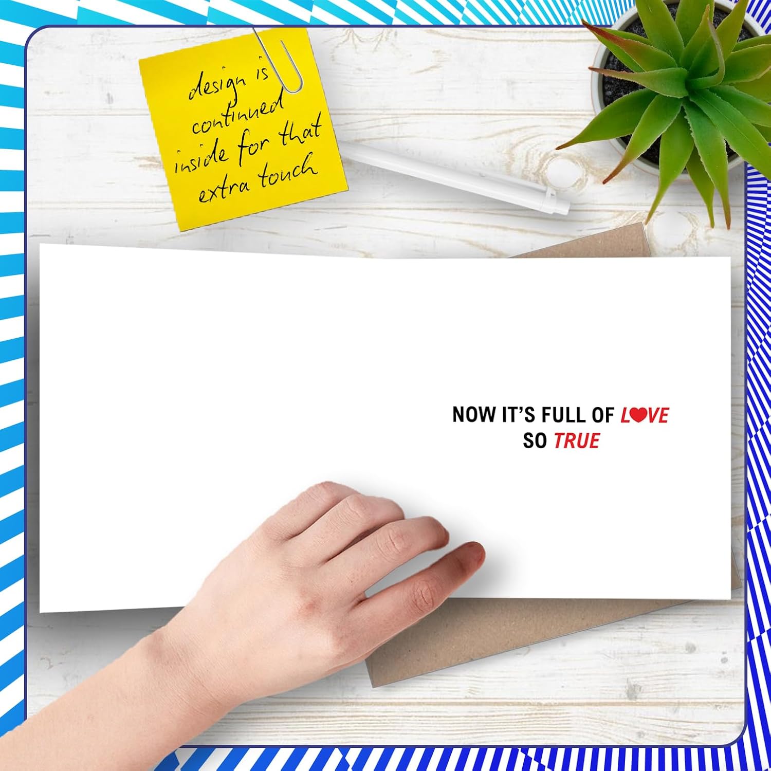 Cute Valentines Day Card - Follow Your Heart - Adorable Happy Valentines Card For Women Men, 5.7 Inch Loving Sentimental Valentine Greeting Cards